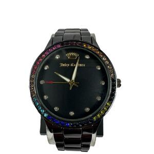 Juicy Couture Black Label Swarovski Crystal Watch